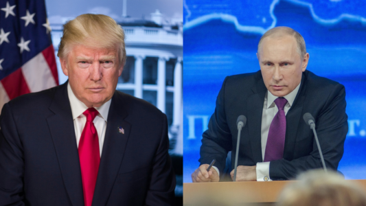 Trump en Poetin