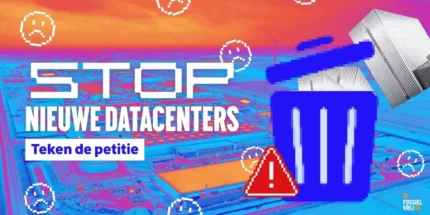 Stop nieuwe datacenters